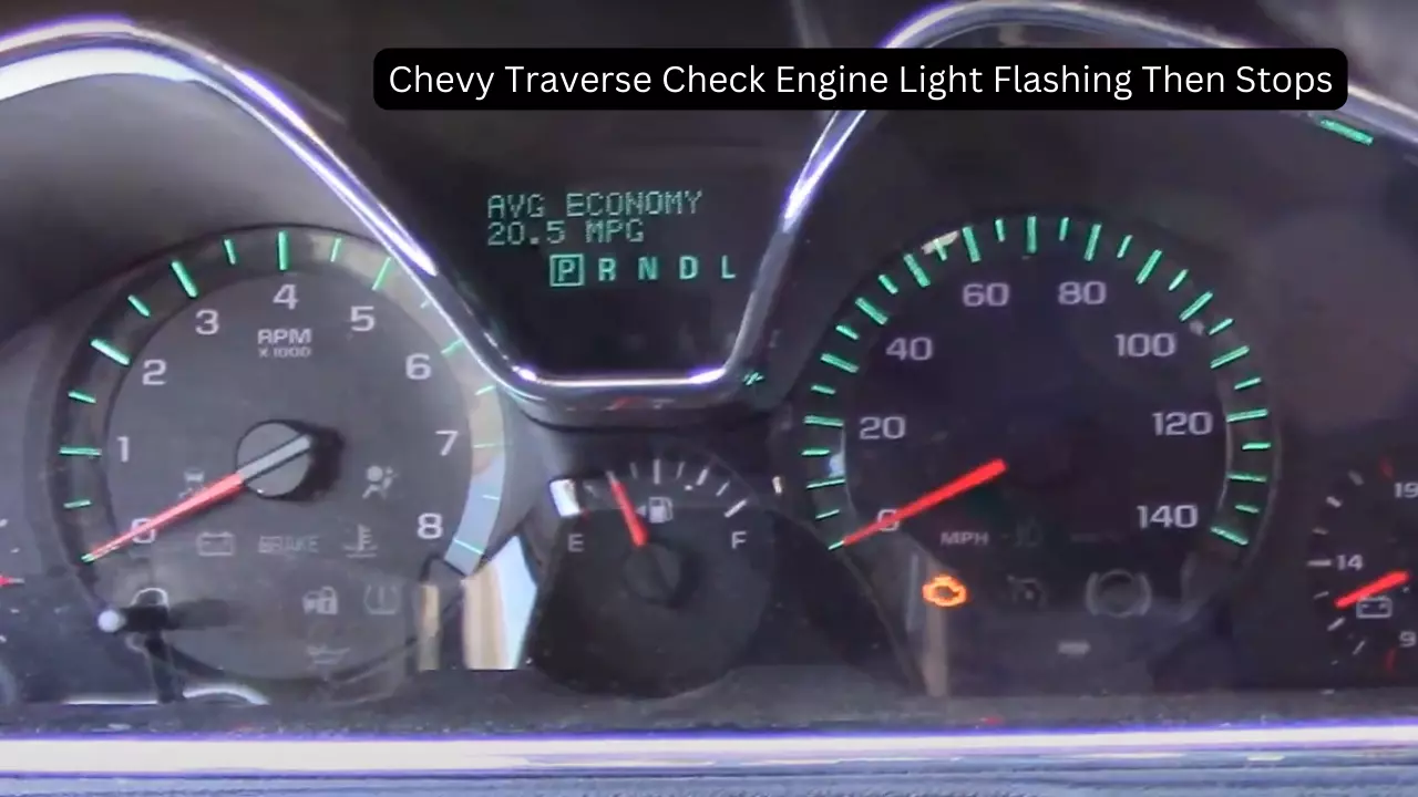 Chevy Traverse Check Engine Light
